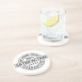 SATISFACTION dessous de verre GARANTI (Côté)