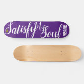 SATISFAIRE MES JUS D'ÂME 7 3/4" Skateboard Deck (Horz)