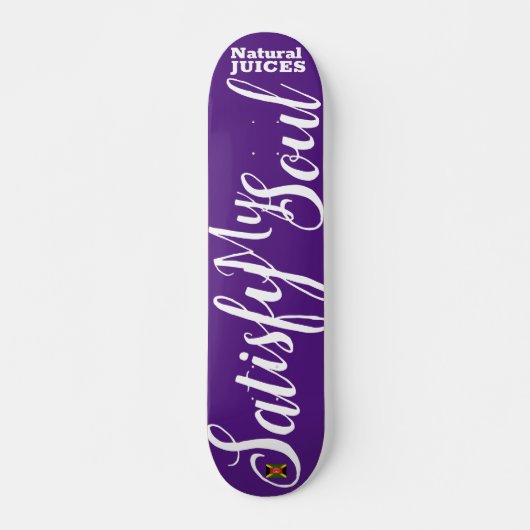 SATISFAIRE MES JUS D'ÂME 7 3/4" Skateboard Deck (Devant)