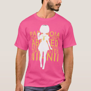 Satoko Houjou - Higurashi - Witte Schaduw T-shirt