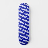 satomi "Blue" Skateboard Deck (Voorkant)
