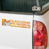 satomi motorsport GOLD 2 Bumpersticker (Op Truck)