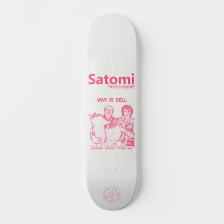satomi motorsport OORLOG IS VERKOOP Skateboard