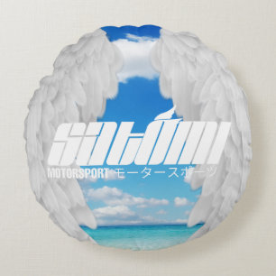 satomi motorsport Round Pillow Rond Kussen