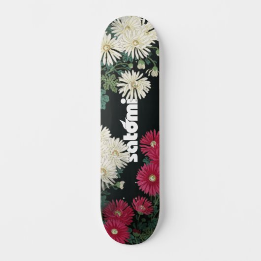 satomi motorsport x Ohara Koson Skateboard (Voorkant)