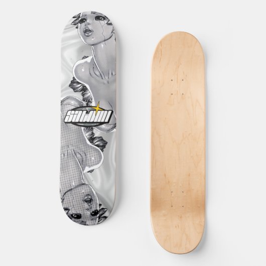satomi motorsport "Y2K Bae" skateboard (Recto)