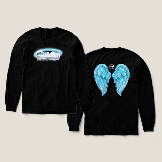 satomi motosport "wings" Tri-Blend shirt (Voorkant /achterkant)