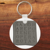 Sator Square Sleutelhanger (Voorkant)
