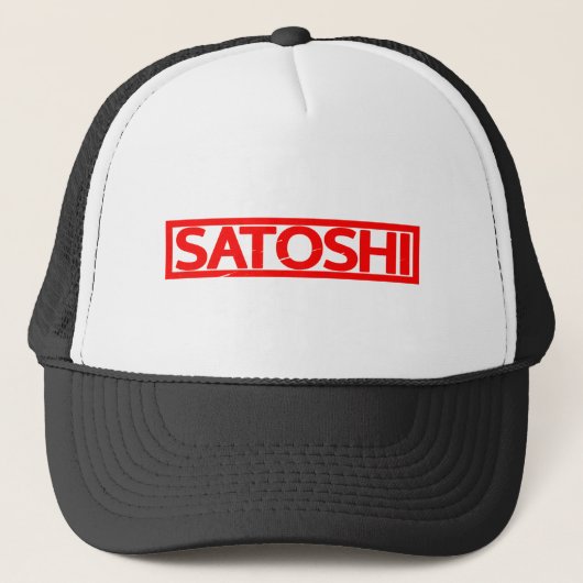 Satoshi Stamp Trucker Pet (Voorkant)