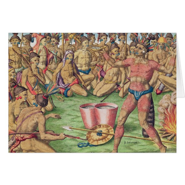 Satoutiona Prepares for Battle (Voorkant Horizontaal)