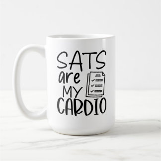 Sats zijn mijn cardio koffiemok