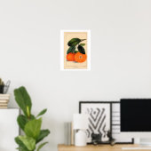 Satsuma botanische print (Thuiskantoor)