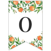 Satsuma Charcoal Main Squeeze Citrus Vrijgezellenf Vlaggetjes (Derde vlag)