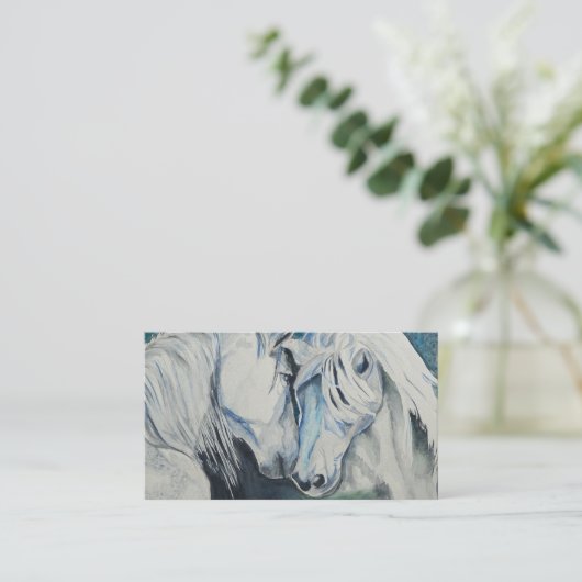 Saturation complète du Carte de visite des chevaux (Debout devant)