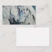 Saturation complète du Carte de visite des chevaux (Devant / Derrière)