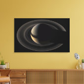 Saturn 2 canvas afdruk (Insitu (Woonkamer))