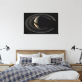 Saturn 3 canvas afdruk (Insitu (Slaapkamer))