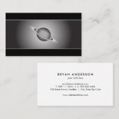 Saturn - Astronomie Visitekaartje (Voorkant / Achterkant)