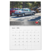 Saturn Car Club Aangepaste afgedrukte agenda Kalender (Mar 2026)
