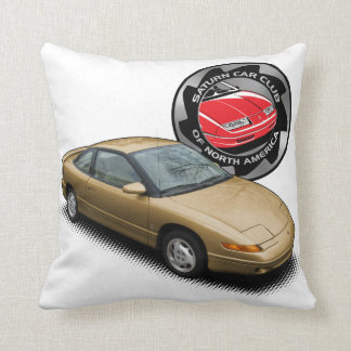 Saturn Car Club en '91 Coupe 16-inch Pillow Kussen