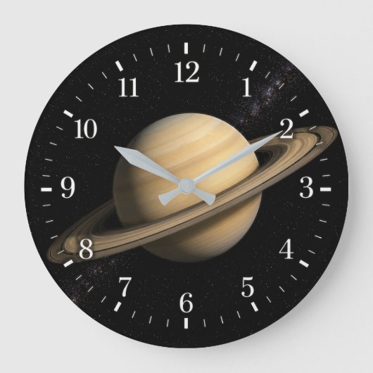 Saturn Clock 2026 Version Grote Klok (Voorkant)
