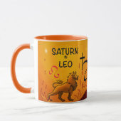 Saturn dans la tasse de Lion (Gauche)