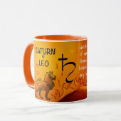 Saturn dans la tasse de Lion (Devant gauche)
