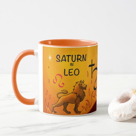 Saturn dans la tasse de Lion (Avec donut)