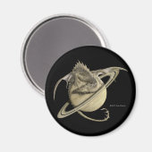 Saturn Dragon Magnet (Recto/Verso)