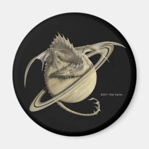 Saturn Dragon Magnet Magneet