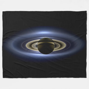 Saturn Eclipsed the Sun van Cassini Orbiter Fleece Deken