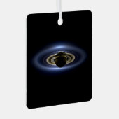 Saturn Eclipsed the Sun van Cassini Orbiter Metalen Ornament (Voorkant Rechts)
