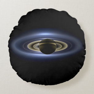 Saturn Eclipsed the Sun van Cassini Orbiter Rond Kussen
