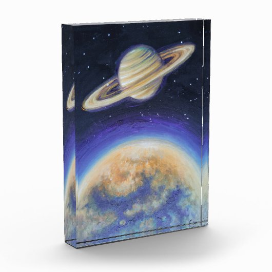 Saturn en Titan Fotoblokken (Links)