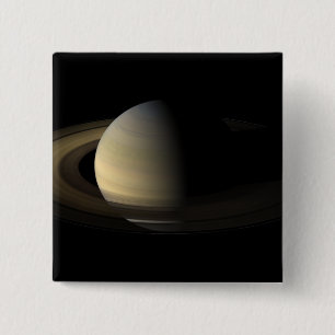 Saturn Equinox Vierkante Button 5,1 Cm