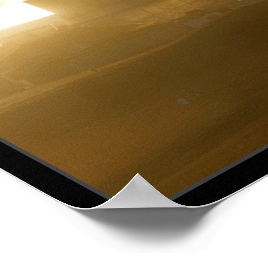 Saturn IV Rocket Launch Poster (Hoek)