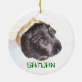 Saturn Keramisch Ornament (Achterkant)