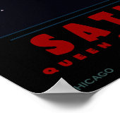 SATURN, koningin van het Poster van de planeten (Hoek)