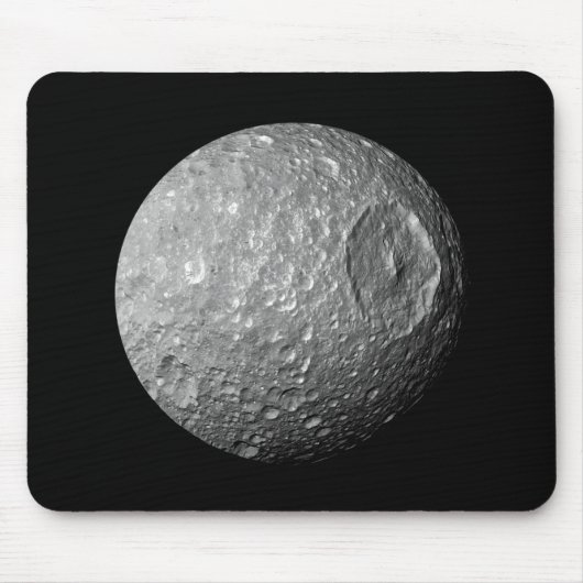 Saturn Moon Mimas Muismat (Voorkant)