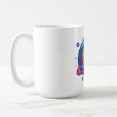 Saturn Planet Coffee Mug – Cosmic Design for Space (Gauche)
