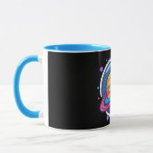 Saturn Planet Coffee Mug – Cosmic Design for Space Mok (Links)