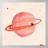 Saturn Poster (Voorkant)