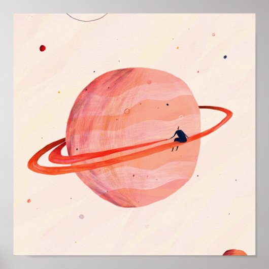 Saturn Poster (Voorkant)