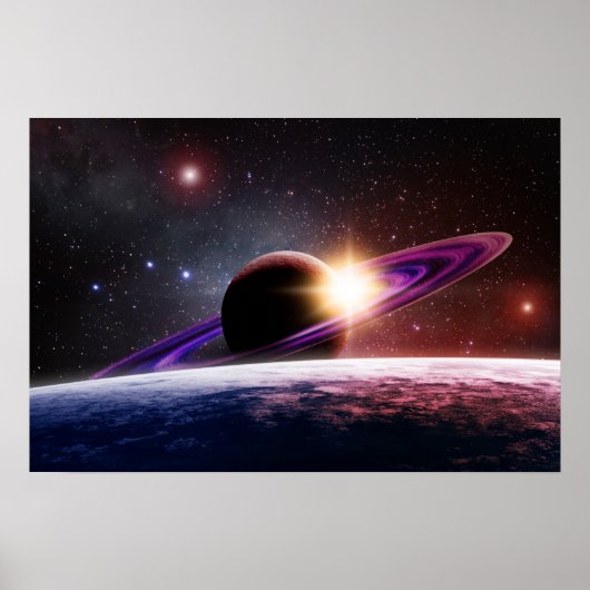 Saturn Poster (Voorkant)