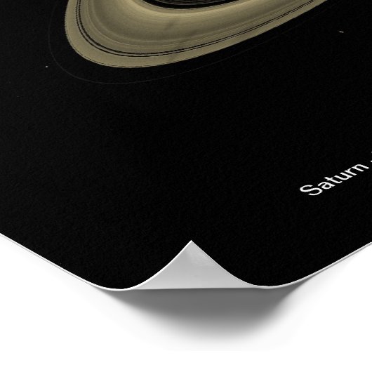 Saturn Poster (Hoek)