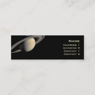 Saturn-profielkaart Mini Visitekaartje