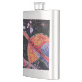 Saturn Rising Space Russisch Flacon (Links)