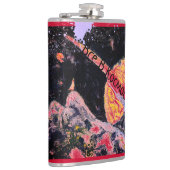 Saturn Rising Space  Russisch Heupfles (Rechts)