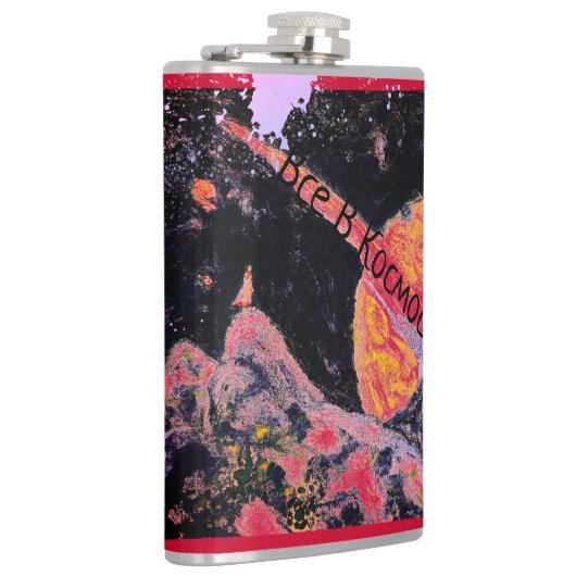 Saturn Rising Space  Russisch Heupfles (Rechts)