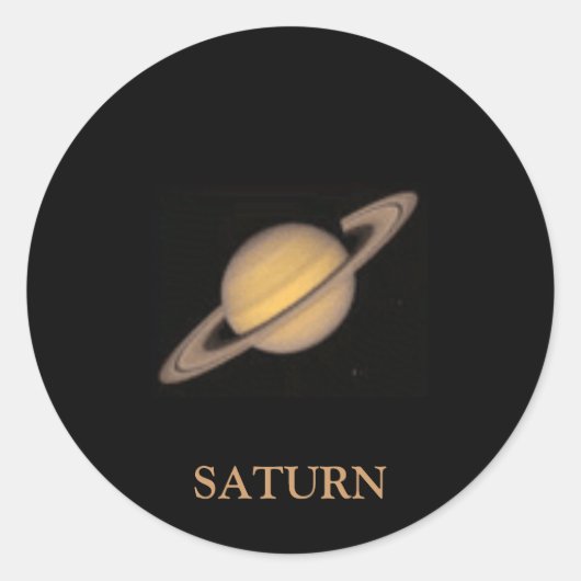 Saturn Sticker (Voorkant)